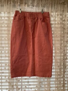 NUGGLES Women’s Large Pink Denim Skirt